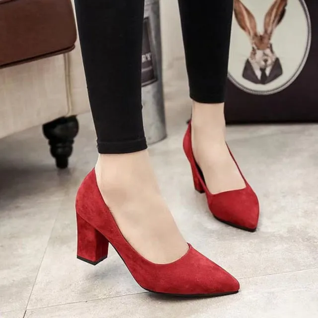 2021 Spring and Autumn New Fashion Pointed Shallow Mouth Women&#39;s Shoes Ladies Wild Sexy Comfortable Shoes  Wedding Shoes Bride