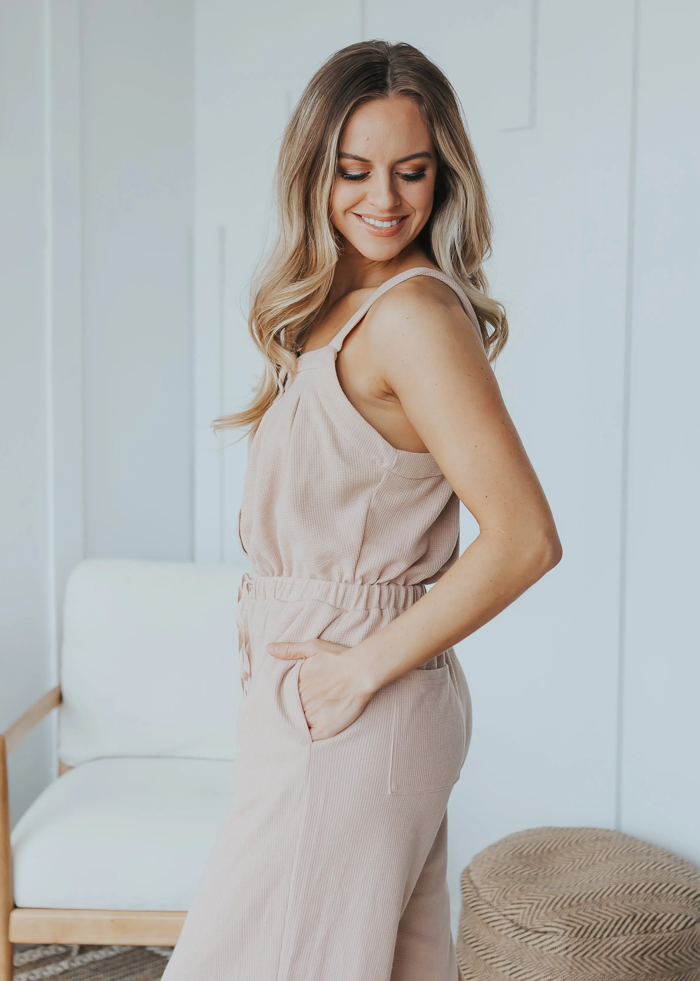 Addison Ribbed Jumpsuit