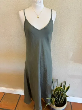 ALEX SLEEVELESS LINEN DRESS