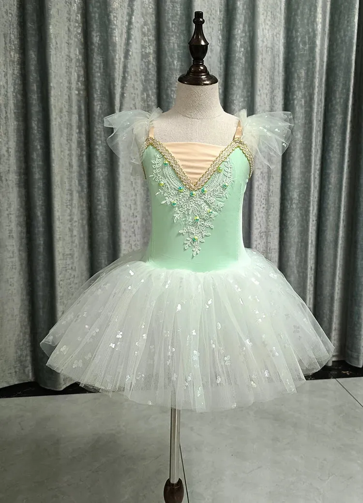 Baby Girl 2024 Ballerina Fairy Party Costume Tutu Dress