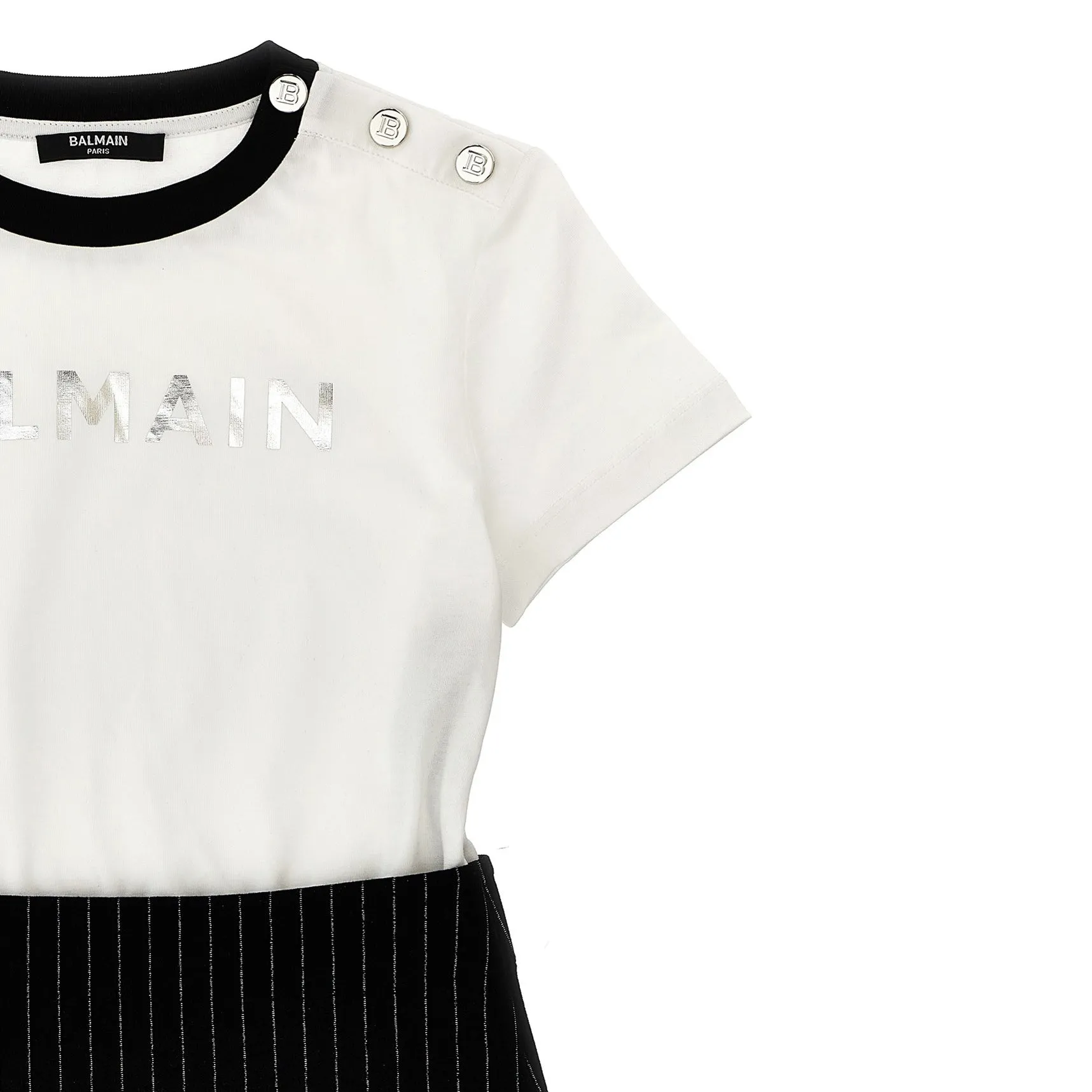 BALMAIN KIDS Logo Dress