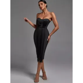 Bandage Boobtube Bodycon Dress