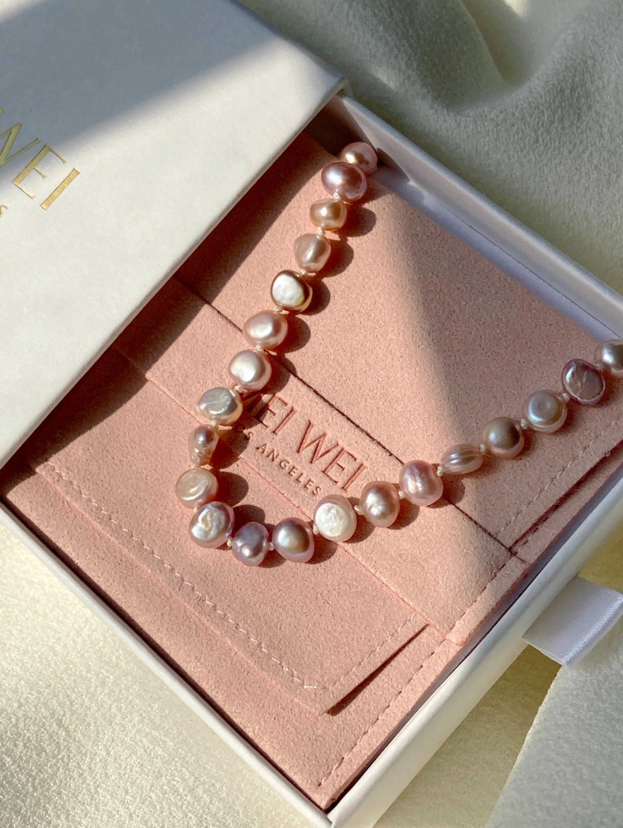 Barbie Pink Pearl Necklace