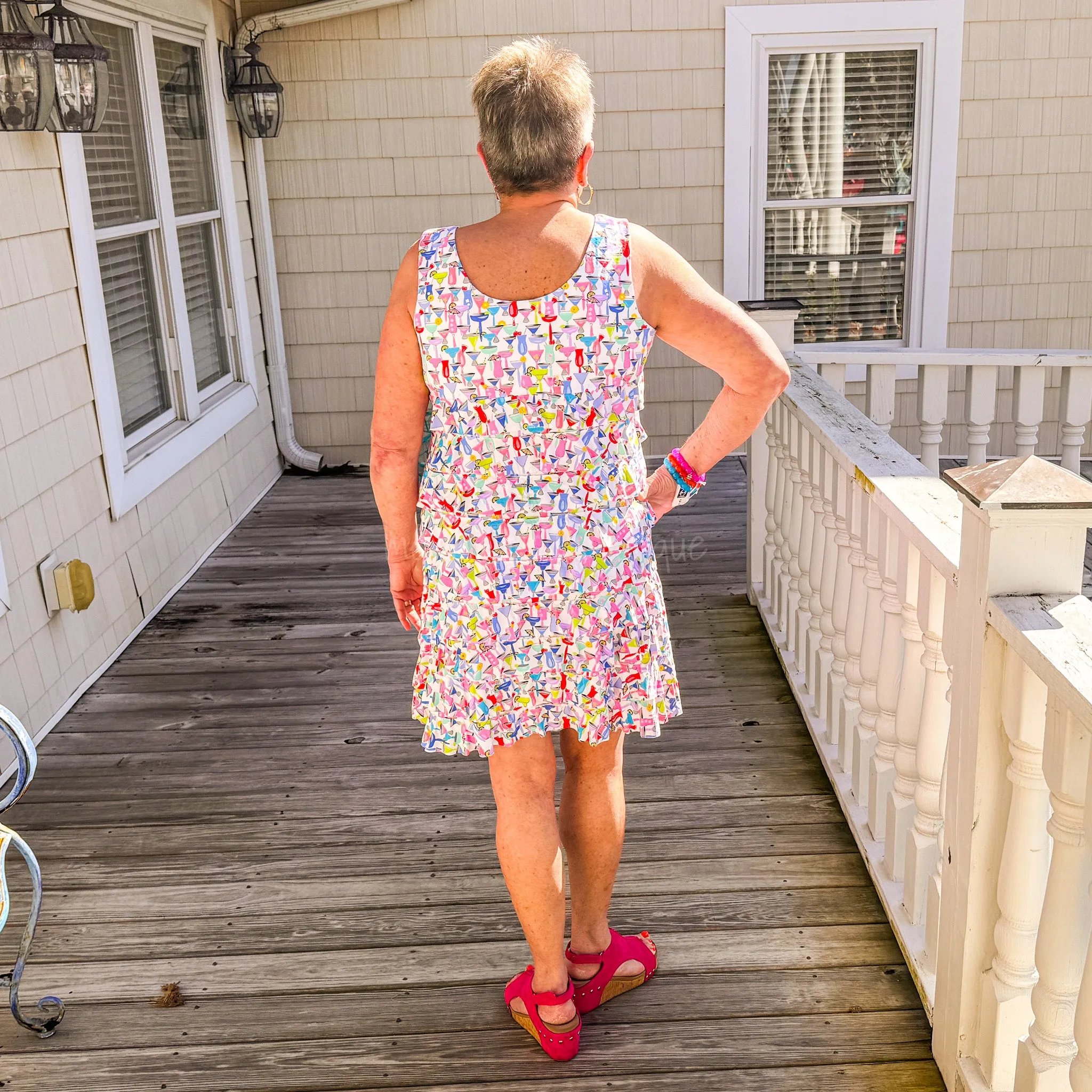 Beachtime Cha Cha Dress in Cheers