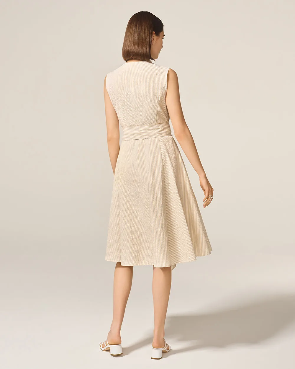 Beige Hampton Dress