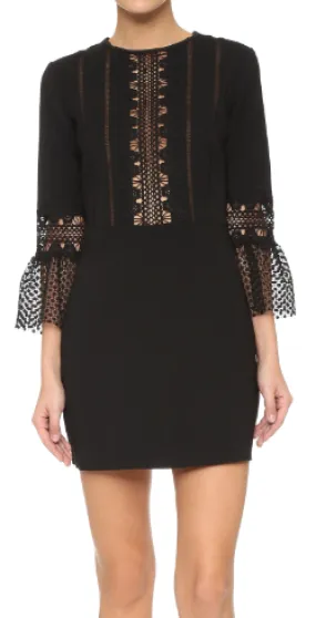 Bell Sleeved Lace Dress