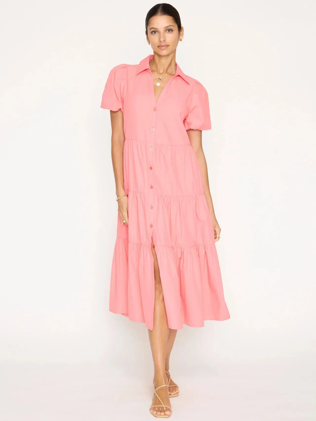 Brochu Walker Havana Dress Coral