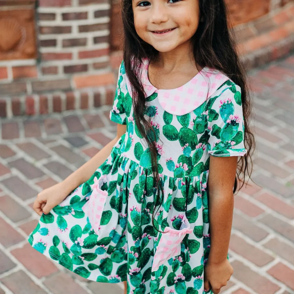 Cactus Twirl Dress