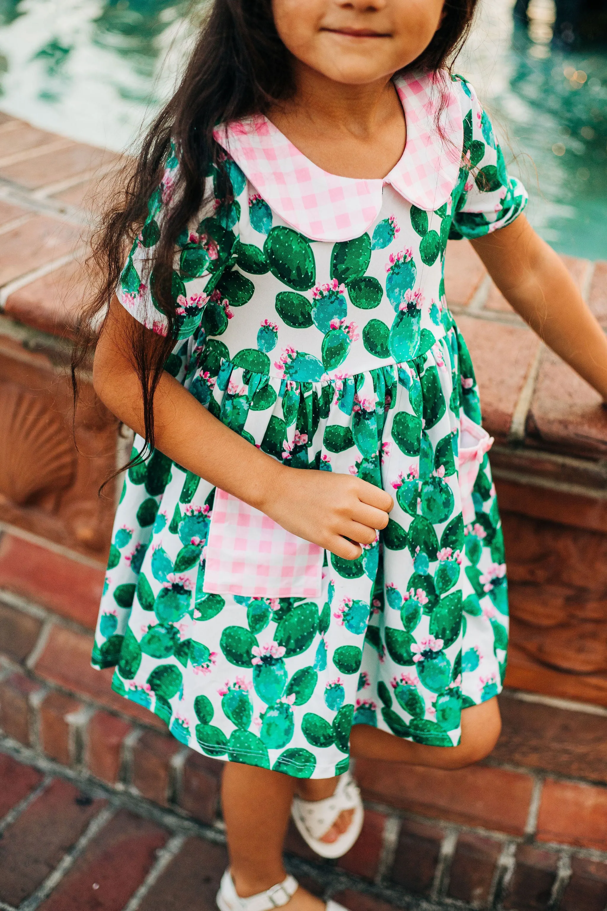 Cactus Twirl Dress