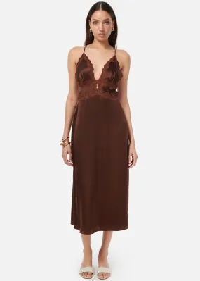 CAMI NYC Roya Dress - Mocha