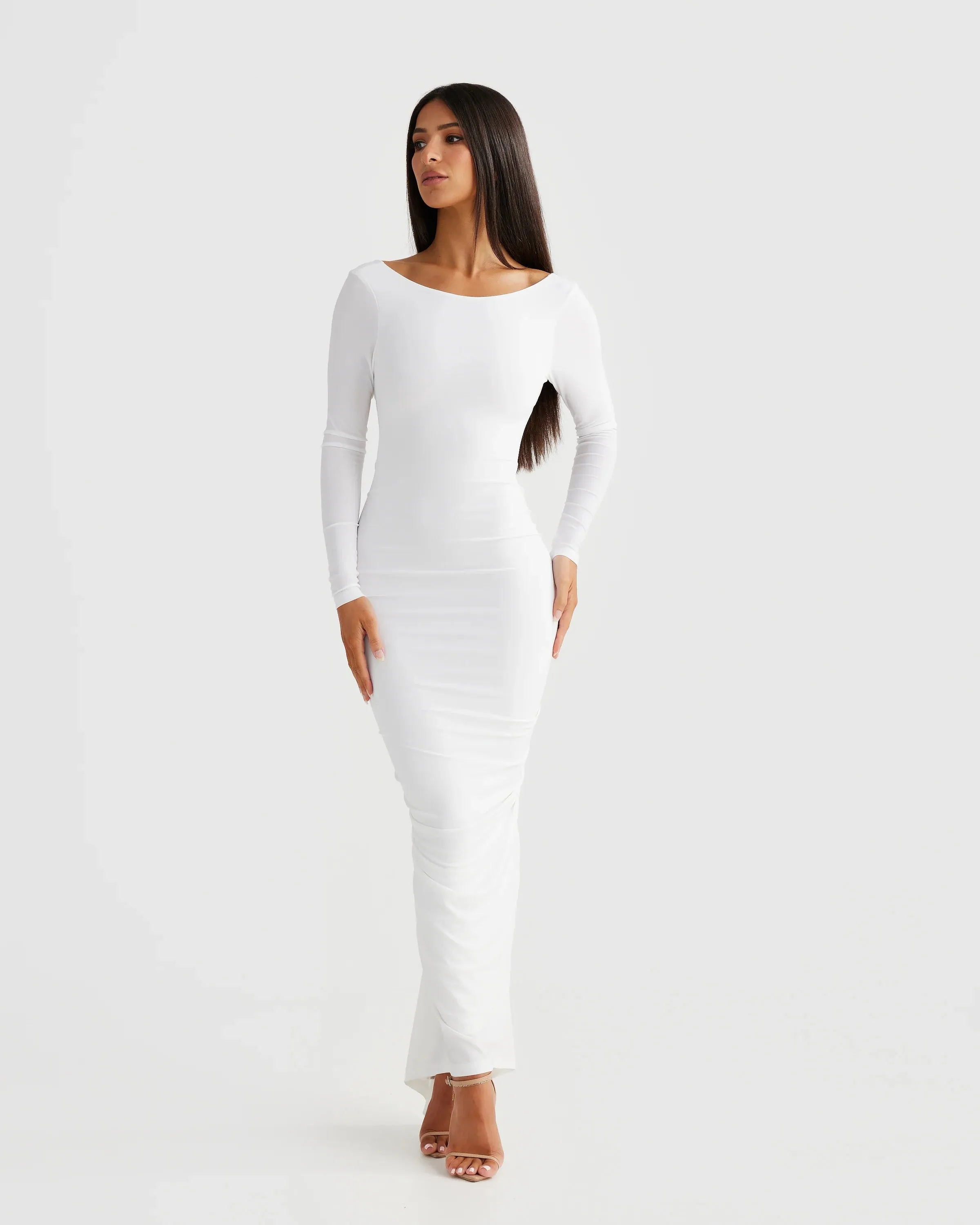 Camila Dress - White