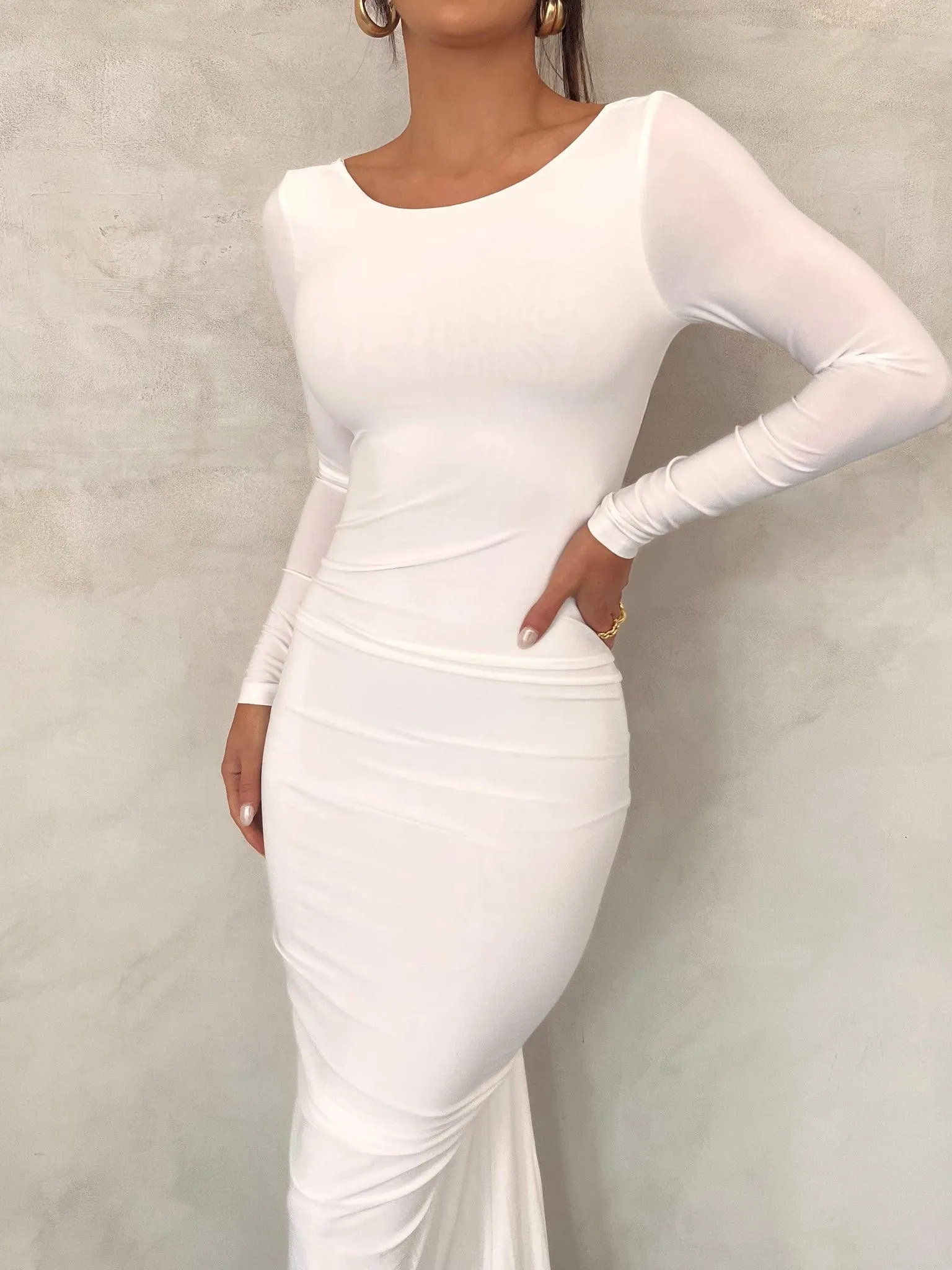 Camila Dress - White