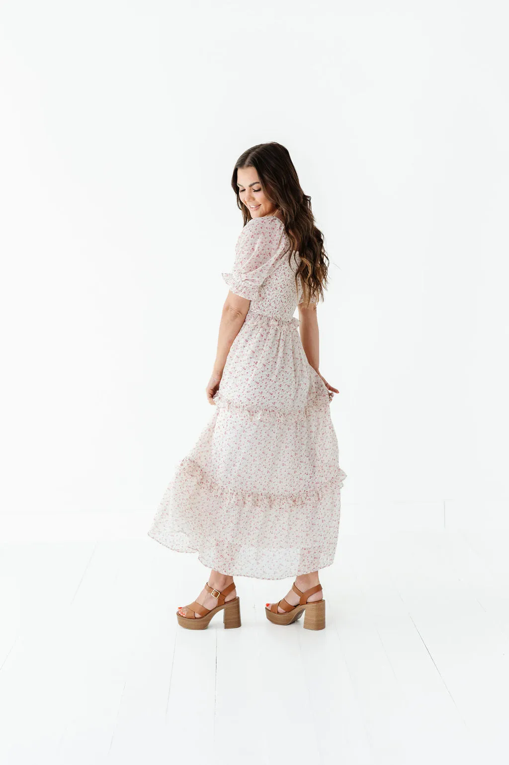 Celeste Ruffle Dress