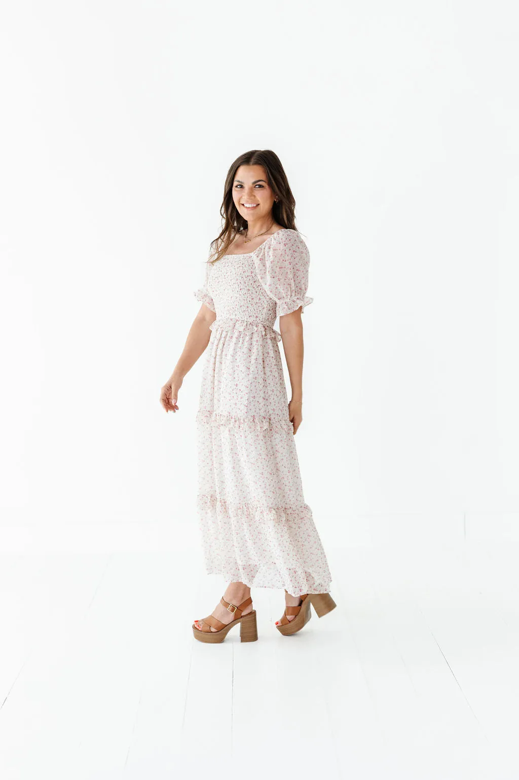 Celeste Ruffle Dress