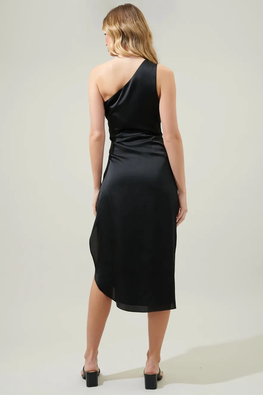 Chateau One Shoulder Dress