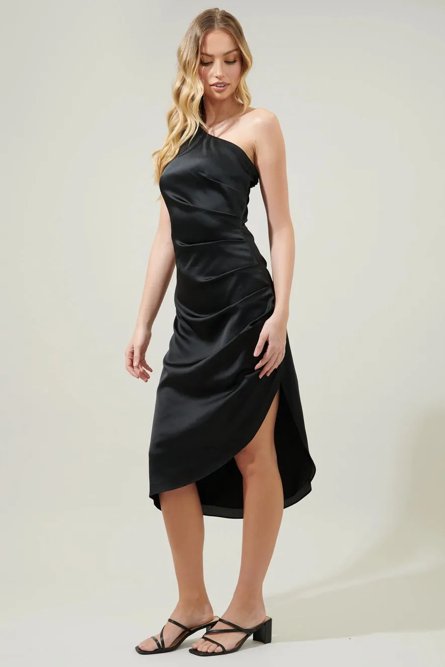 Chateau One Shoulder Dress