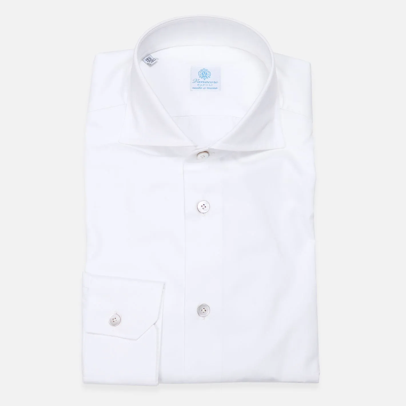 Classic White Poplin Cutaway Shirt