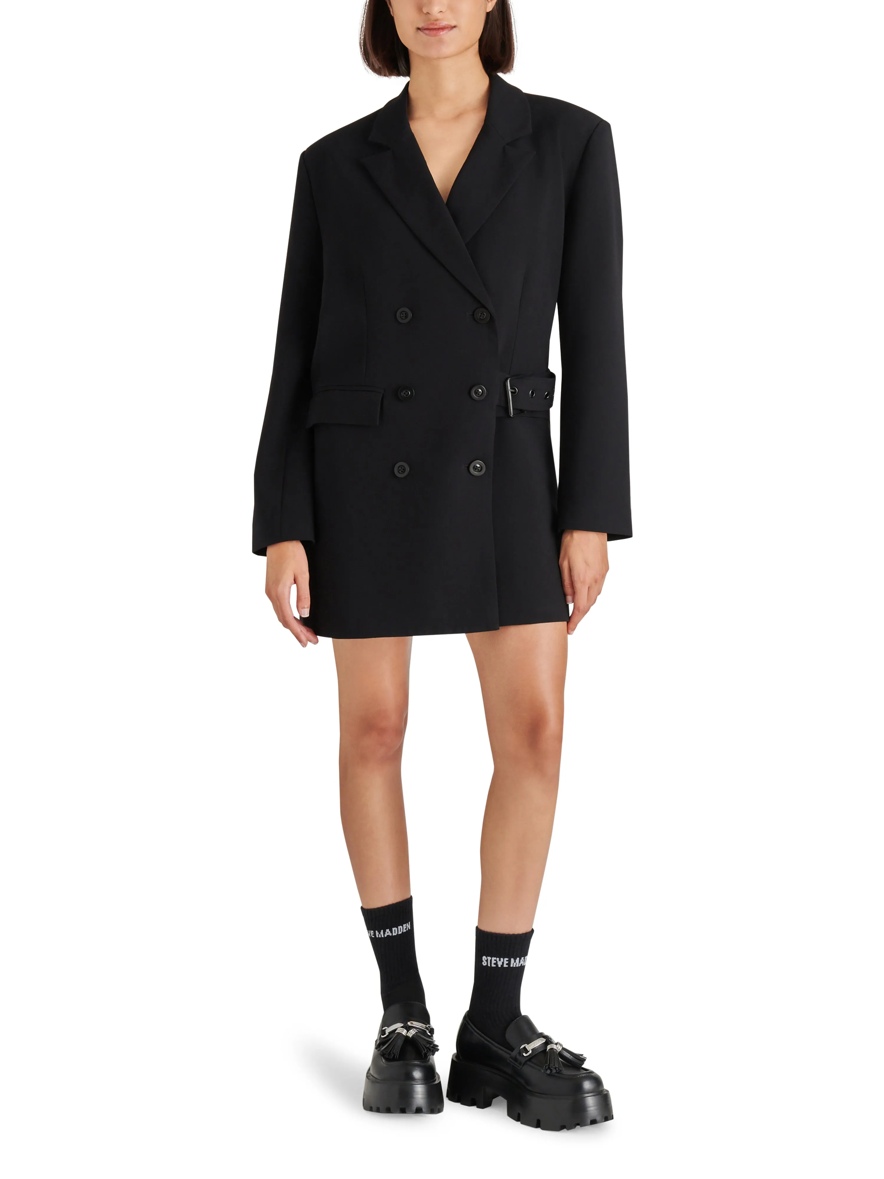 Sure! Here’s an optimized title for your e-commerce product:

Chic Connie Blazer Dress with Tailored Fit and Elegant Design

Feel free to let me know if you need any more adjustments!