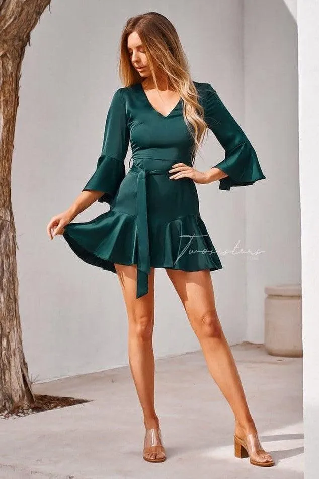 Constance Dress - Green