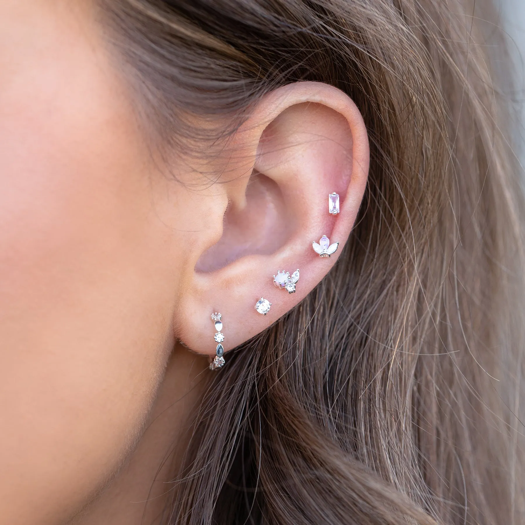 Dainty Brilliance Studs