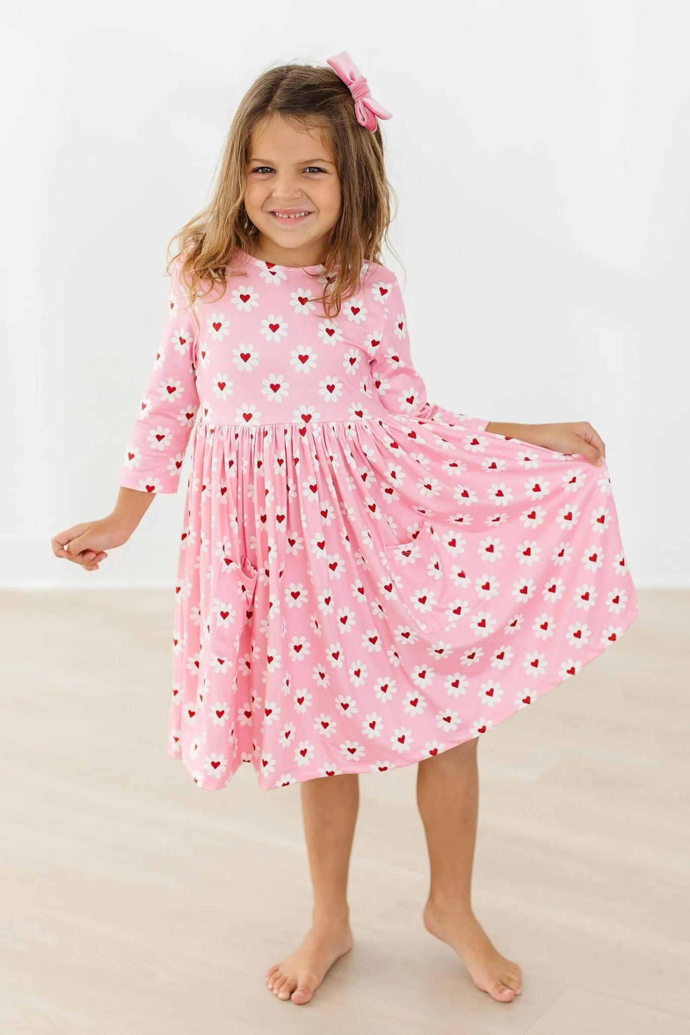 Daisy Delight Pocket Twirl Dress