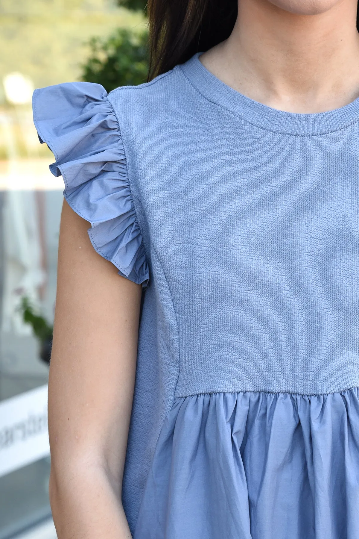 DUSTY BLUE DREAM DRESS