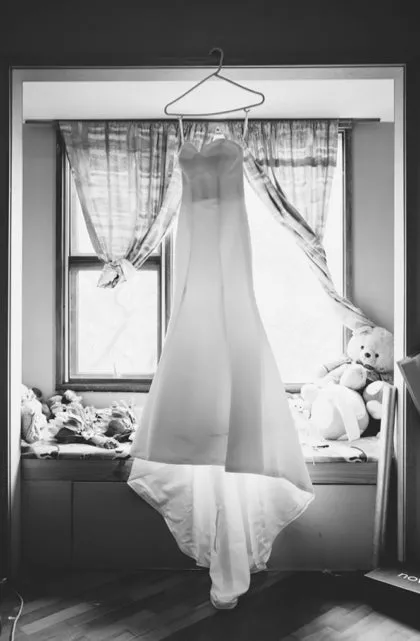 Elegant Strapless Mermaid Wedding Dress | ANNE