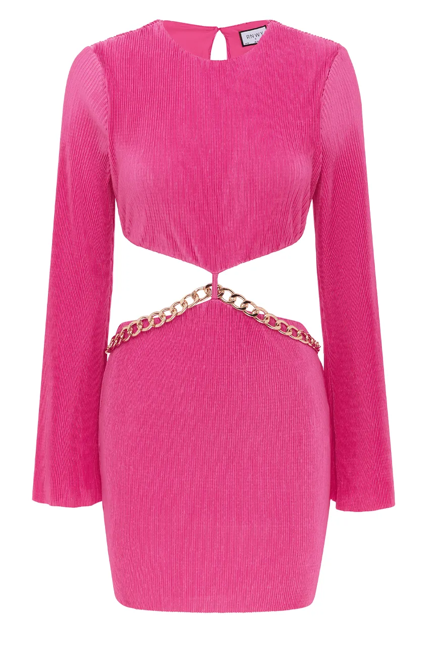 Emmie Mini Dress - Fuchsia