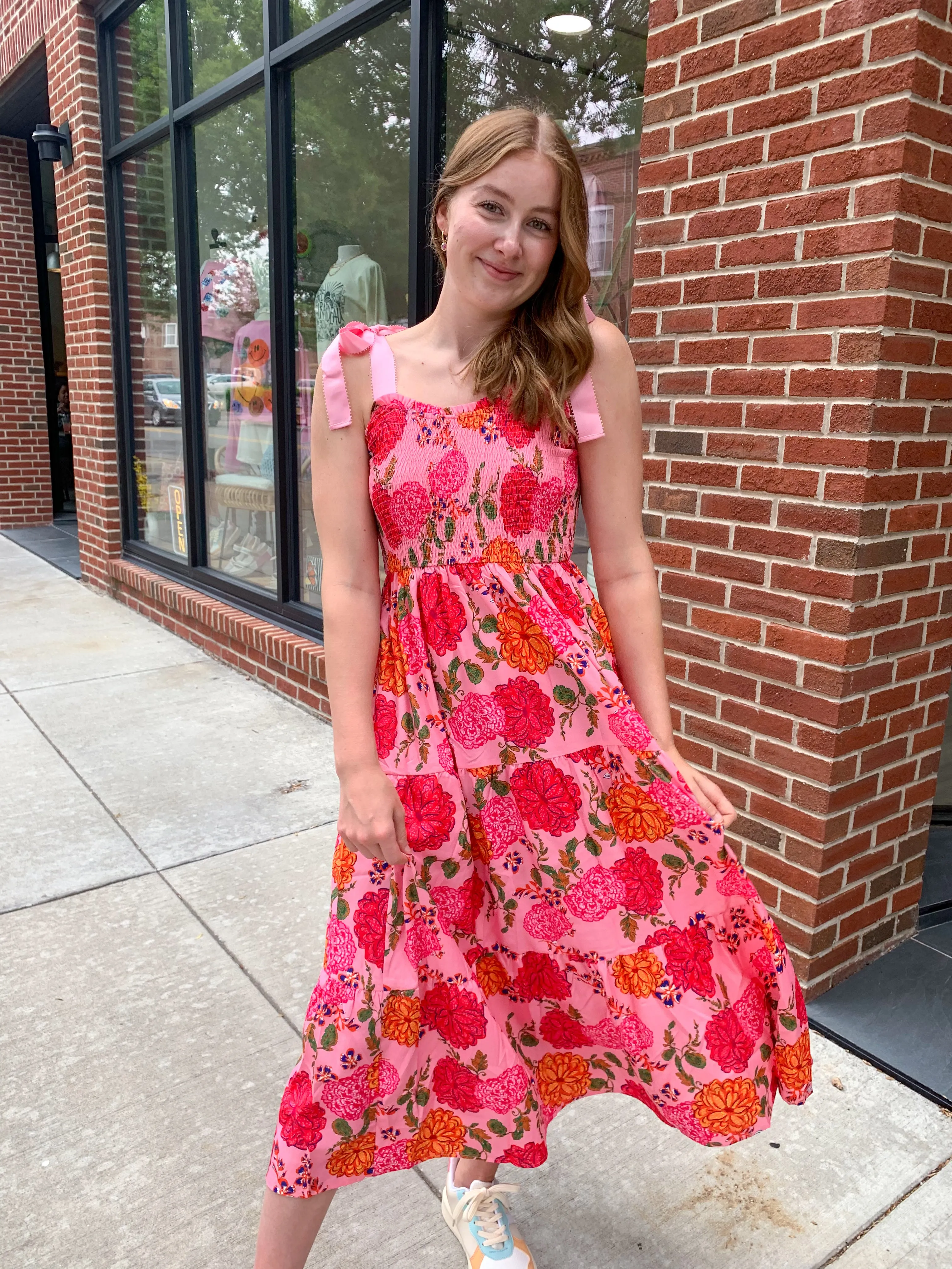 Enchanted Gardens Midi Dress