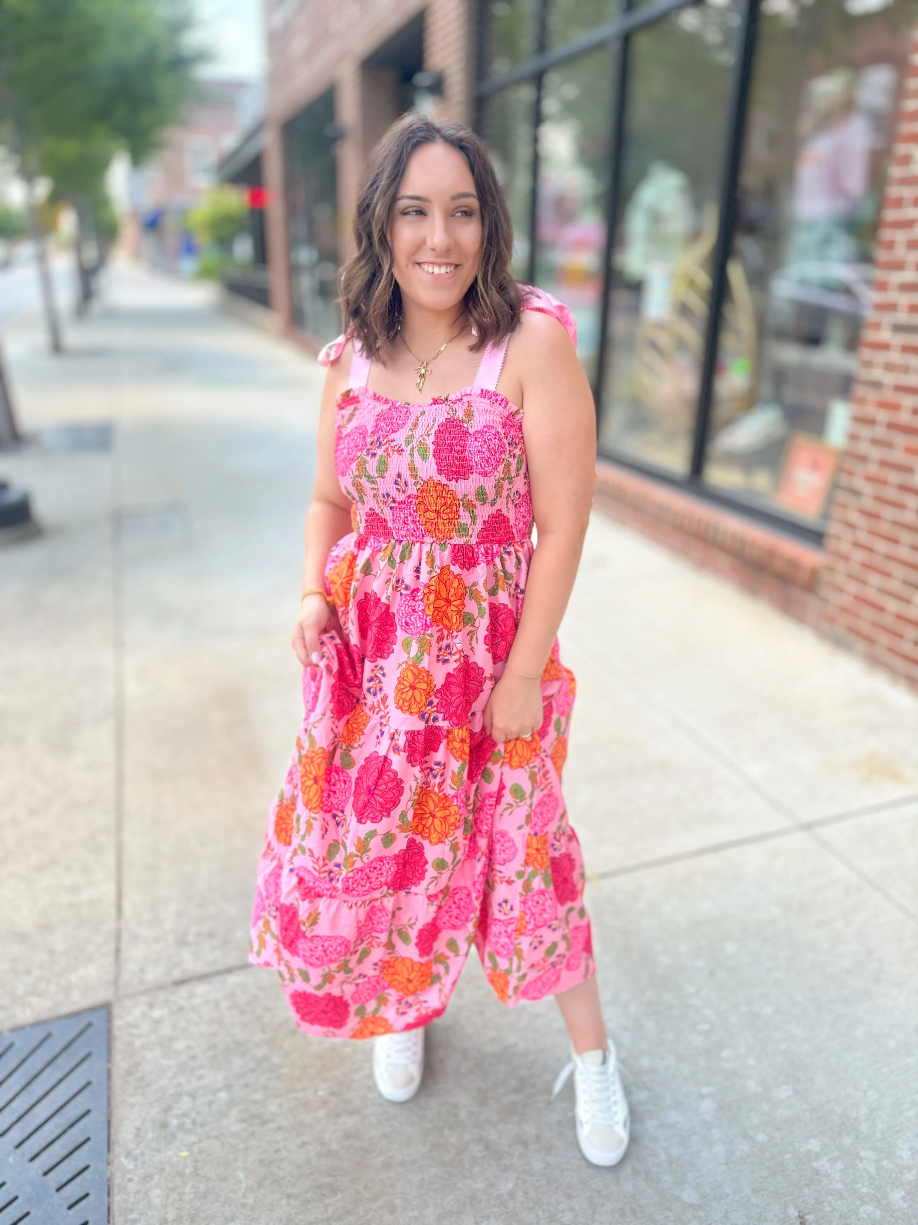 Enchanted Gardens Midi Dress