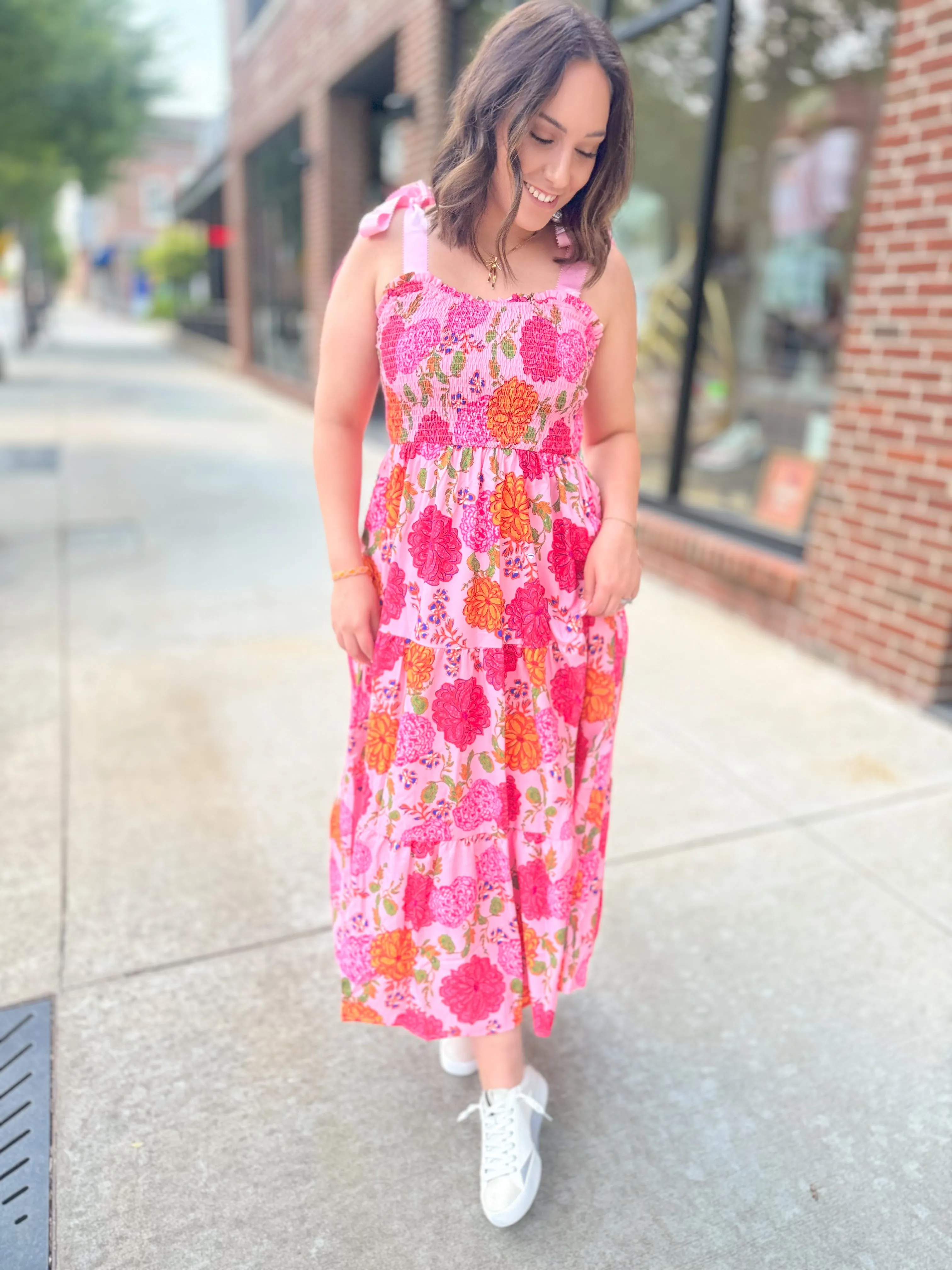 Enchanted Gardens Midi Dress