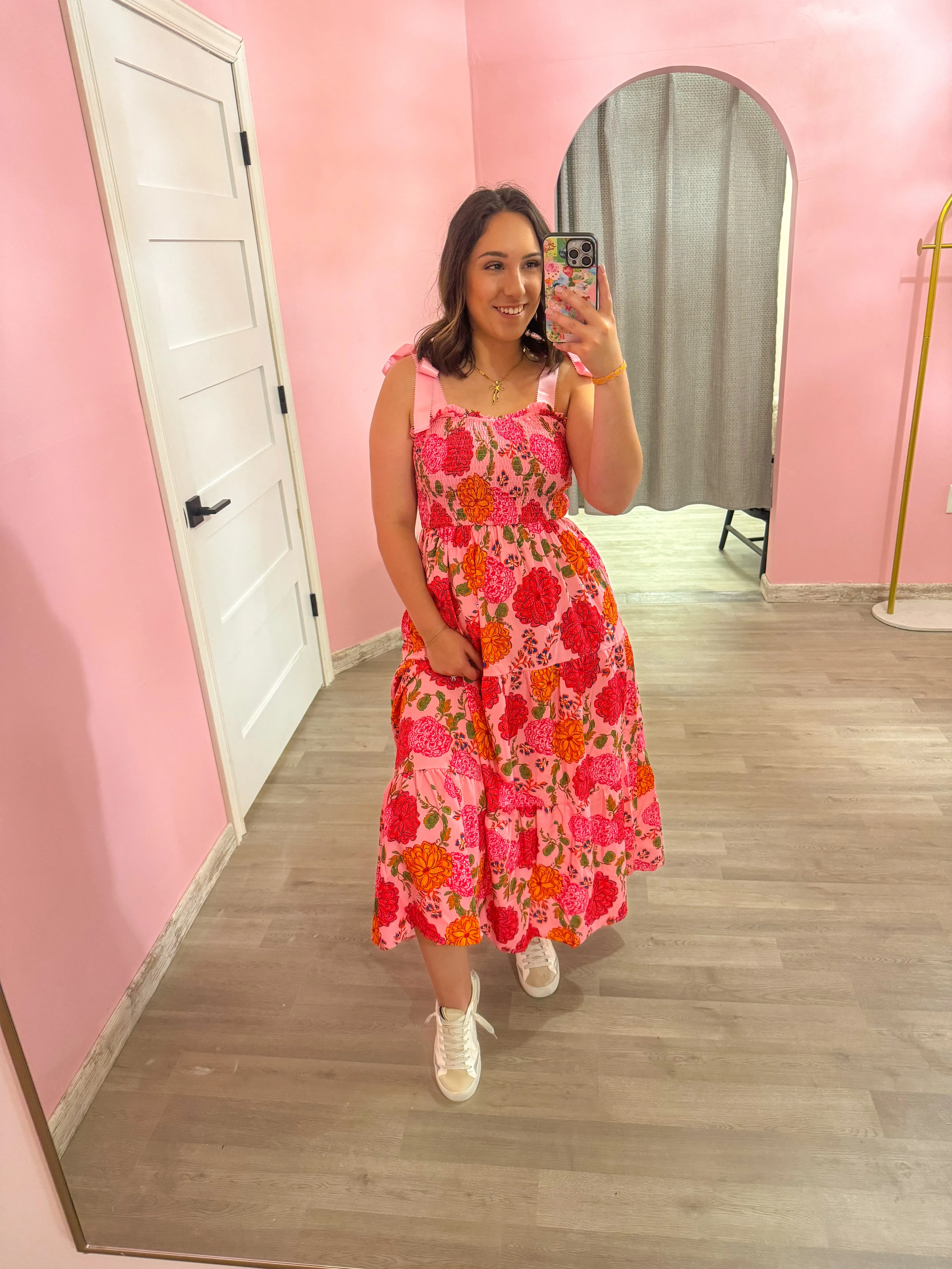 Enchanted Gardens Midi Dress