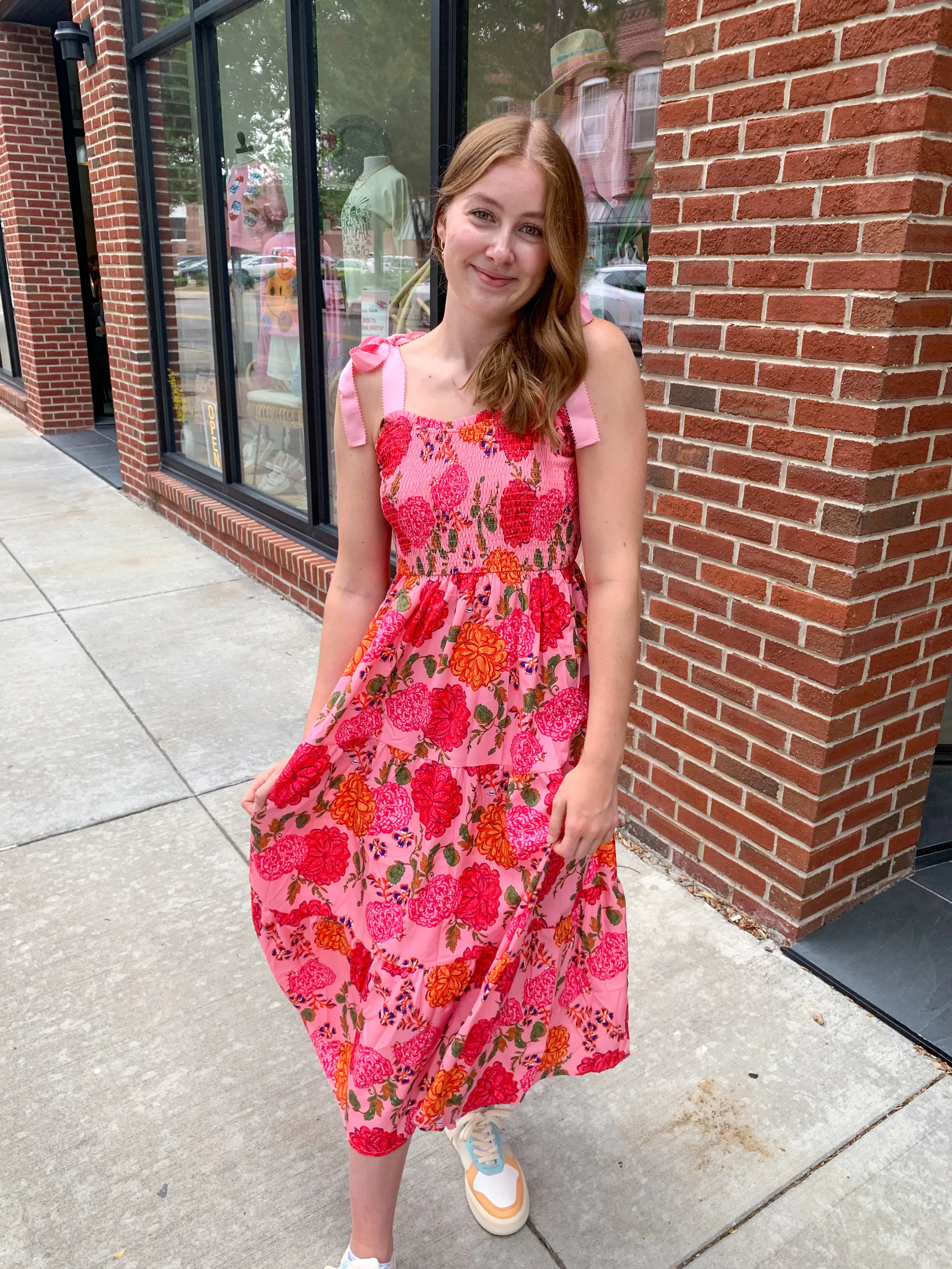 Enchanted Gardens Midi Dress