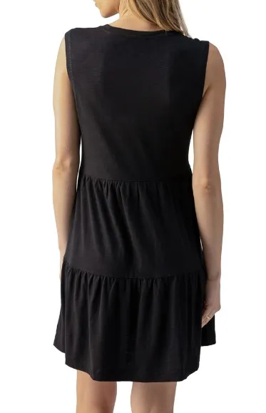 Exposed Seam Tank Dress