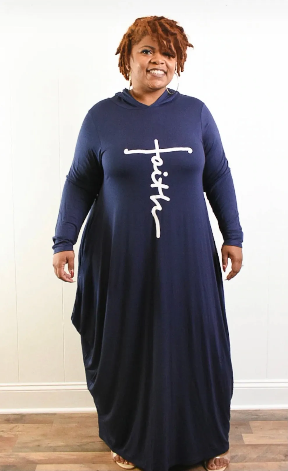 Faith hoodie dress