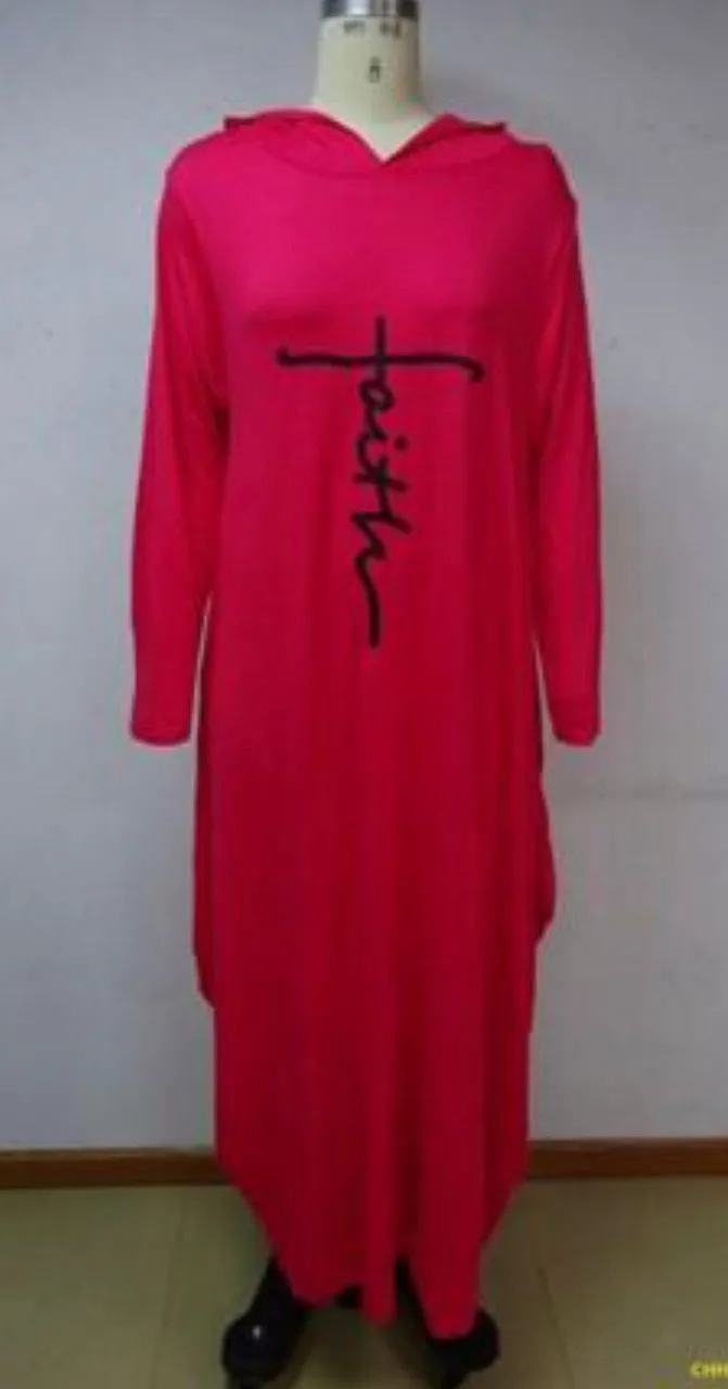 Faith hoodie dress