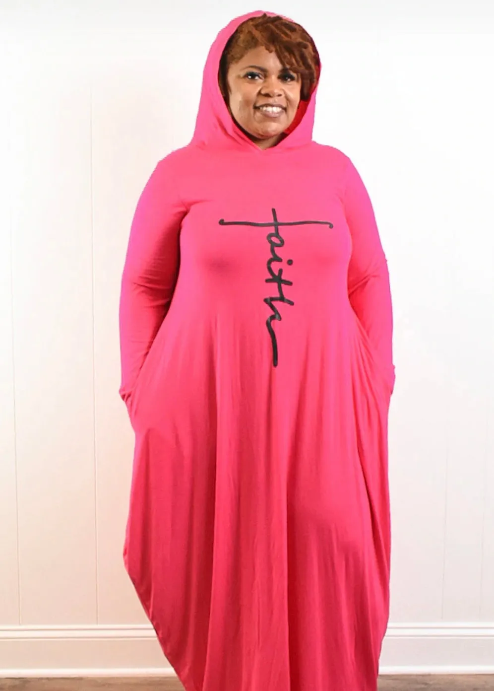 Faith hoodie dress