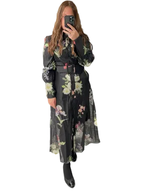 Floral Sheer Dress