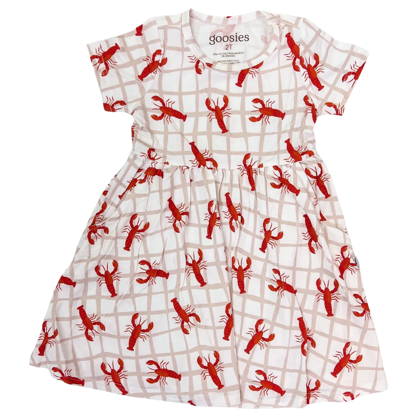 Goosies Pocket Dress - Crawfish