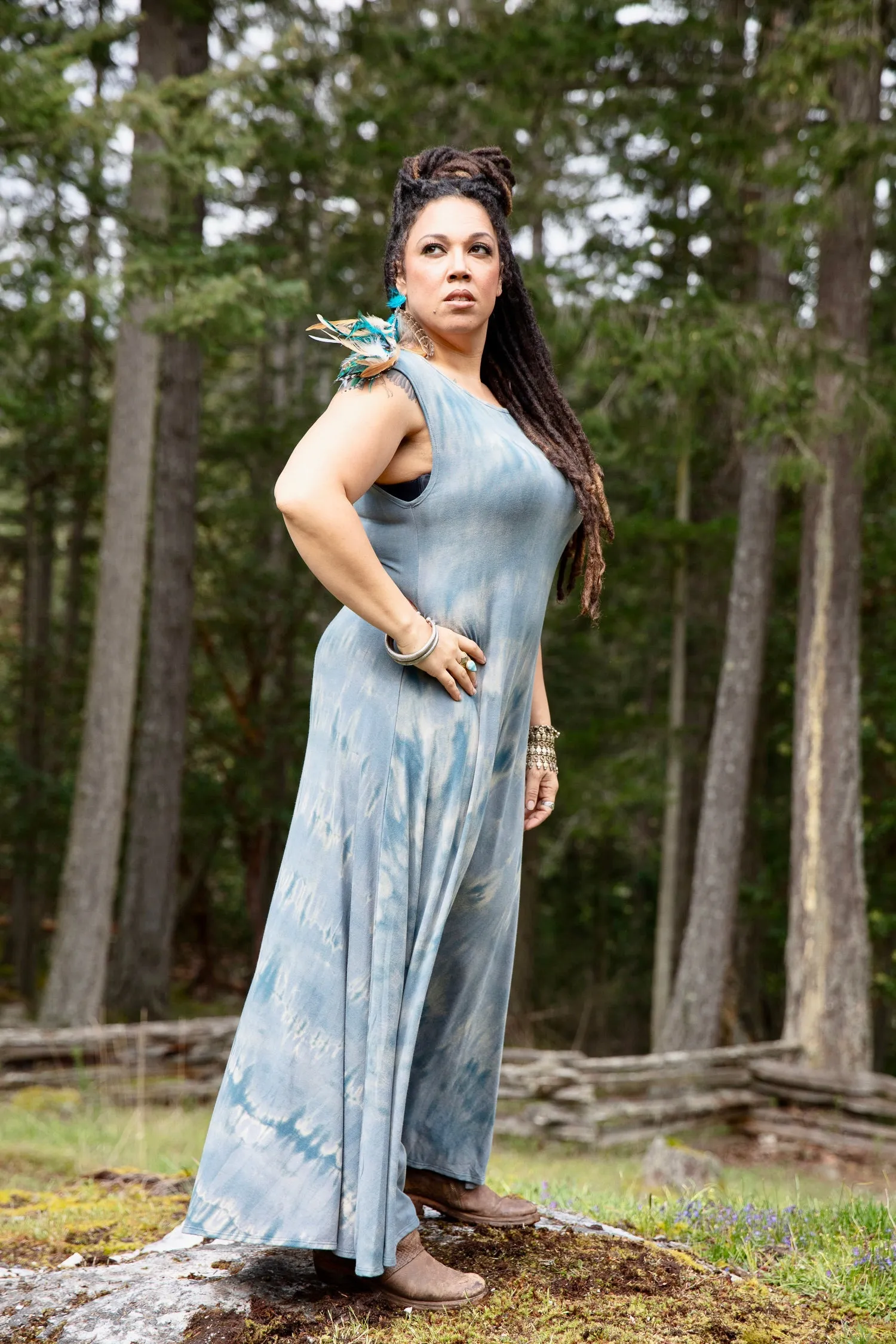 Horizon Dress - Shibori