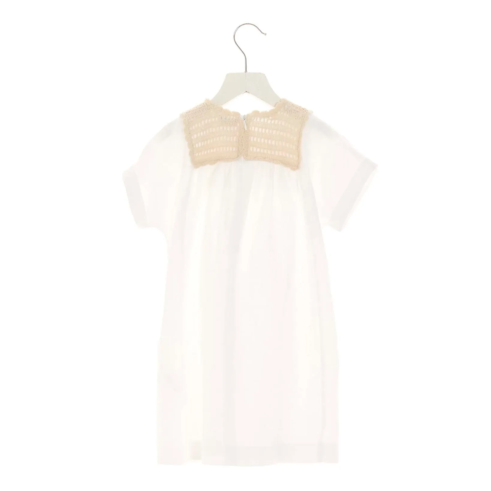 IL GUFO Crochet linen Dress