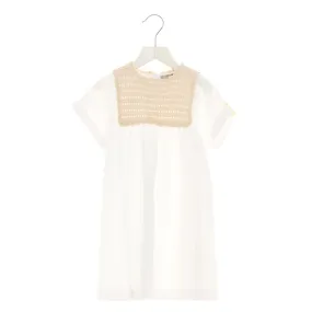 IL GUFO Crochet linen Dress