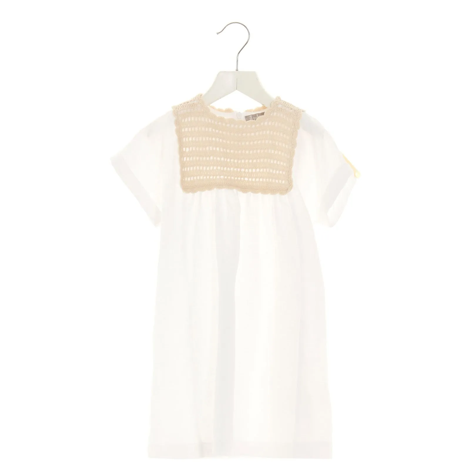 IL GUFO Crochet linen Dress