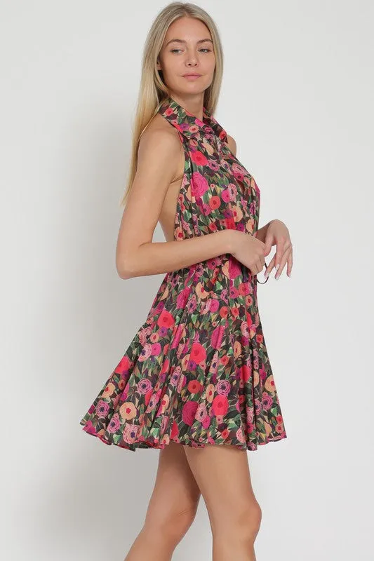 KALIE HALTER DRESS