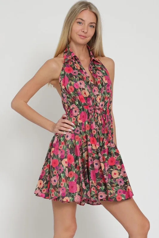 KALIE HALTER DRESS