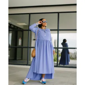 Long Sleeve Bubble Vintage Dress