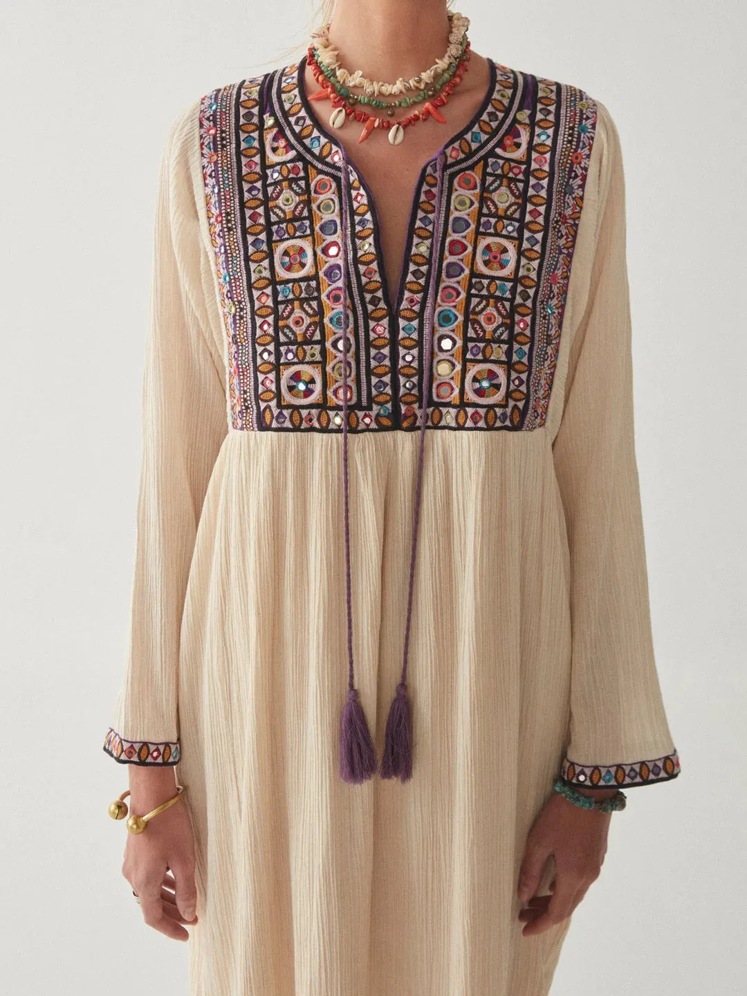 Maison Hotel Bobby McGee Janis Pearl Dress - ByAdushka