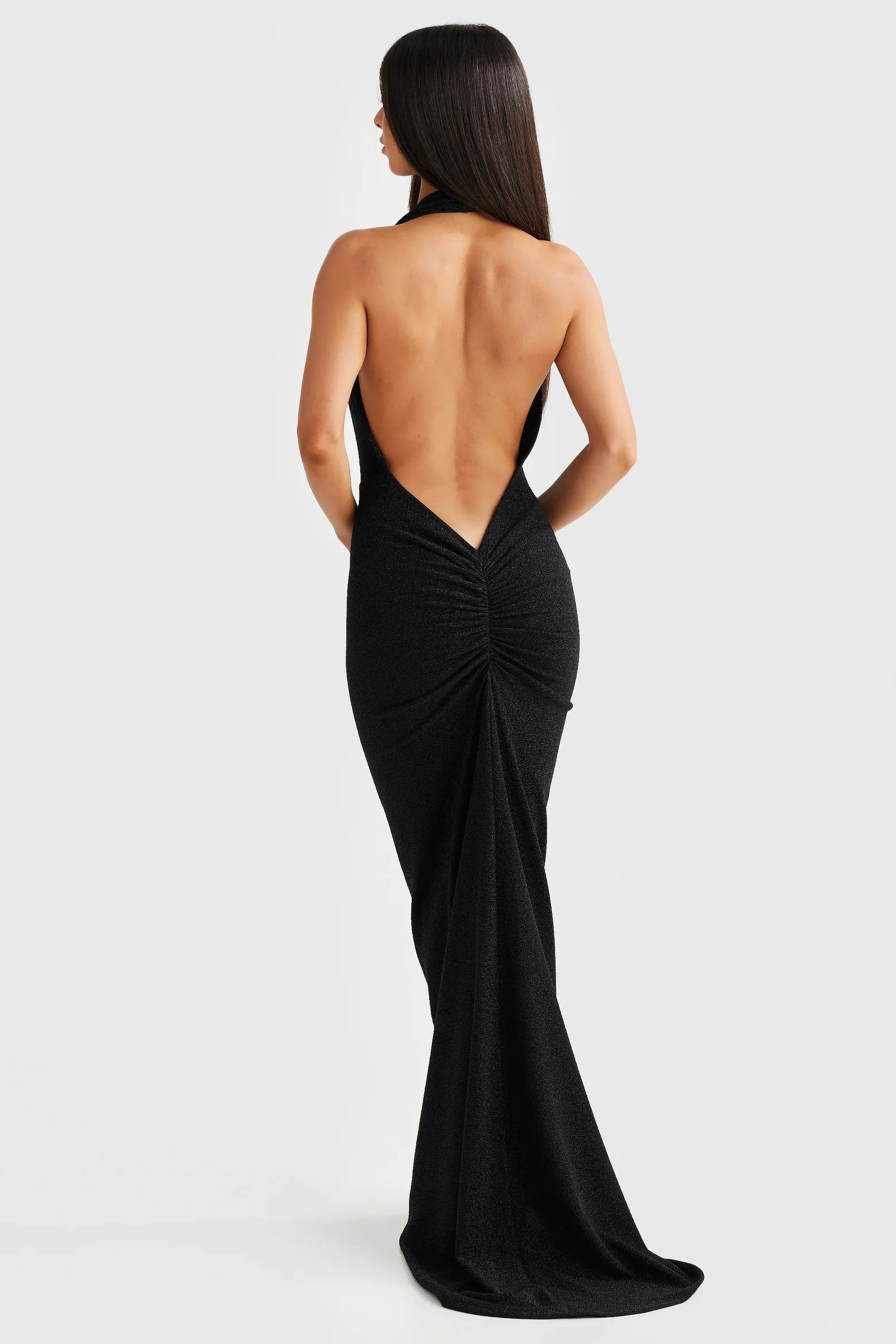 Maria Gown - Black Foil