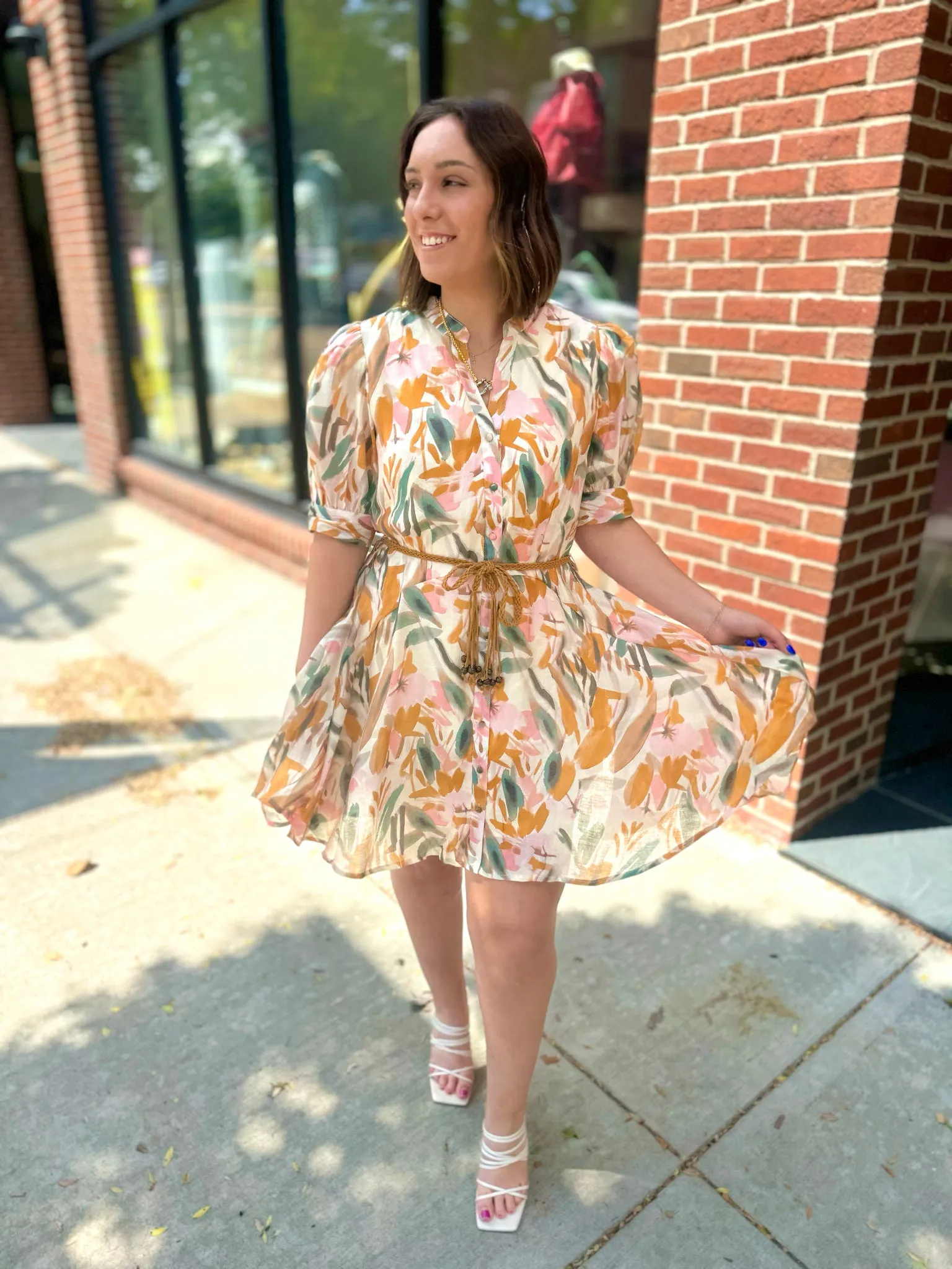 Mellow Button Up Dress