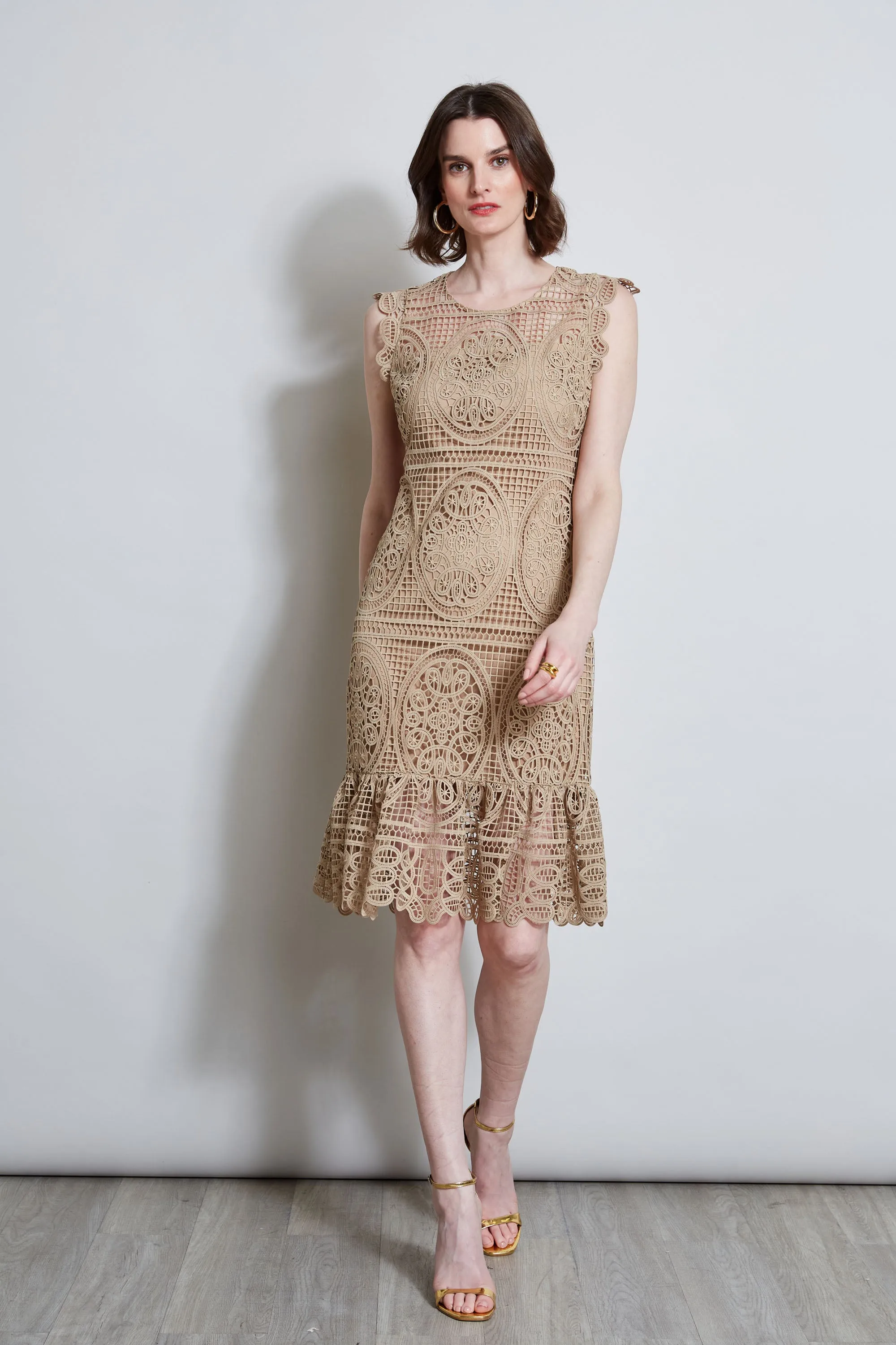 Mosaic Lace Dress